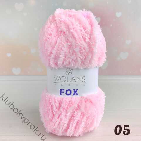 WOLANS FOX 110-05, Детский розовый