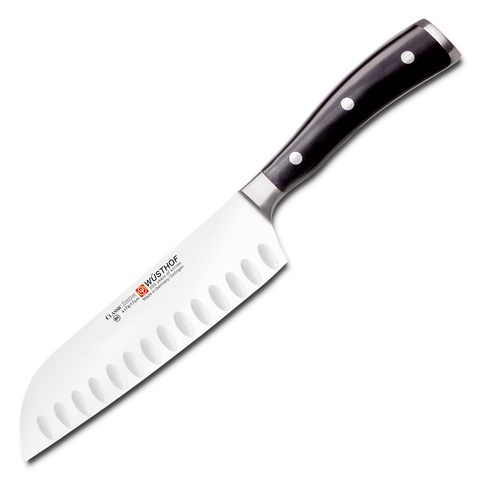 Набор из 7 кухонных ножей, вилки, мусата и подставки WUSTHOF Classic Ikon арт. 9873