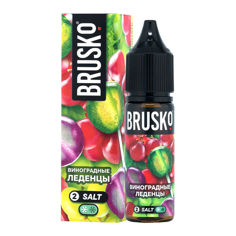 Жидкость BRUSKO Salt (Chubby) 2% 35 ml - Виноградные леденцы