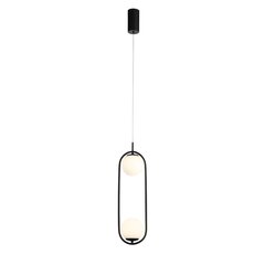 SL395.403.02 Подвес ST-Luce Черный/Белый LED 2*8W 4000K