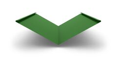 Планка ендовы толщиной 0,45 мм с покрытием Полиэстер 0,45мм, цвет RAL 6002 2м