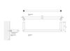 Decor Walther Mikado 0520760 Полотенцедержатель, цвет: чёрный