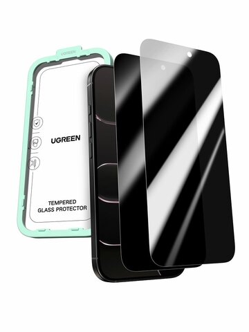 Защитная пленка на экран телефона с защитой от посторонних глаз UGREEN SP1154 (95606) Privacy Screen Protector for iPhone 17 Air 6,5