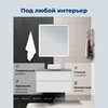 Aquanet 336551 Тумба Бруклин 102 2 ящ. цв. белый глянец (336551)