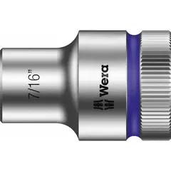 Торцовая головка Zyklop 1/2″ дюймовая 7/16" WERA 05003619001