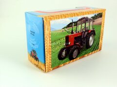 Tractor MTZ-82 Belarus Rescue metal 1:43 Agat Mossar Tantal
