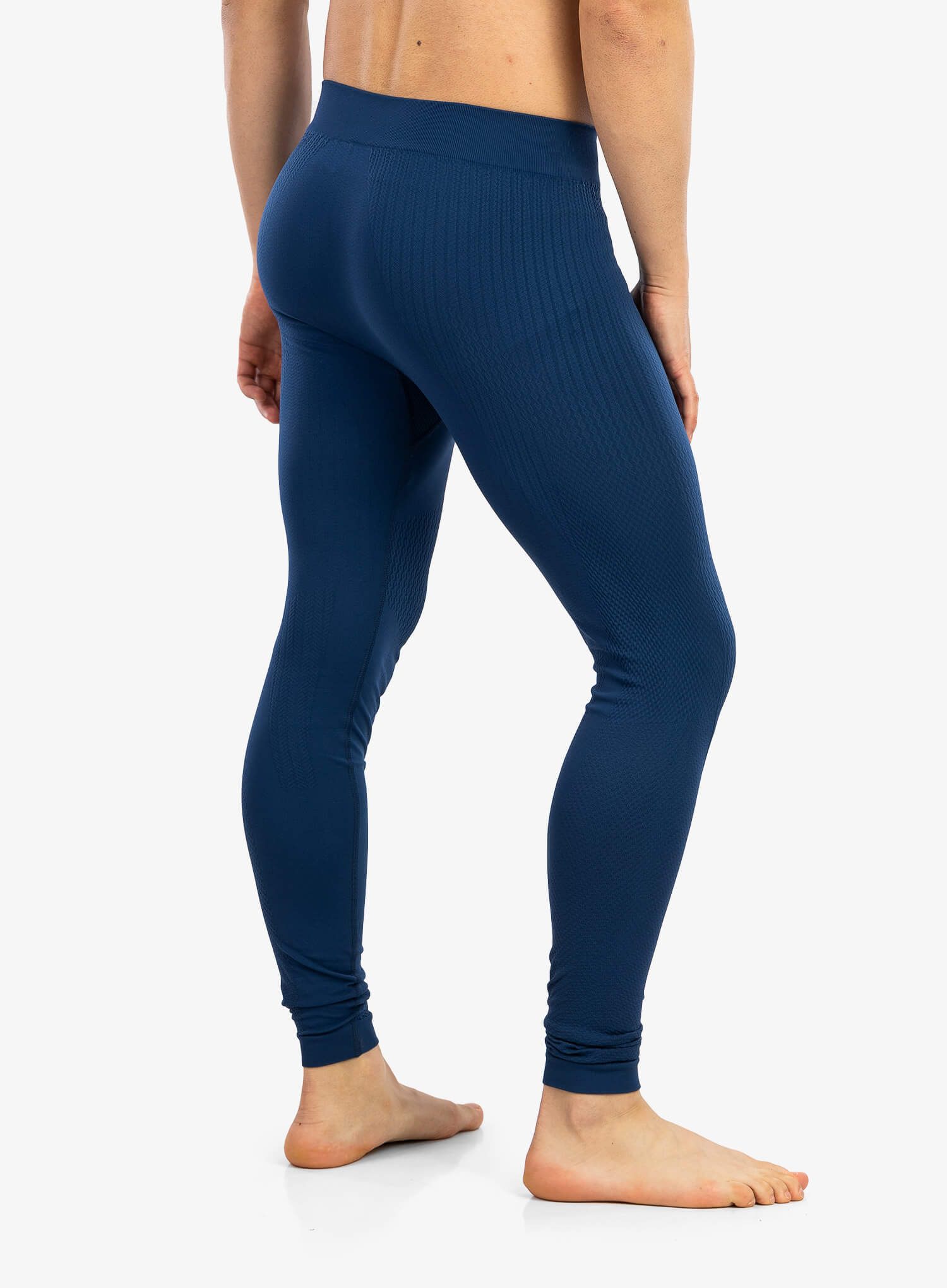 Мужское теплое термобелье кальсоны Brubeck Extreme Thermo blue - 4