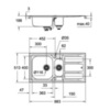 GROHE K400+ 31569SD0 Мойка кухонная с двумя чашами