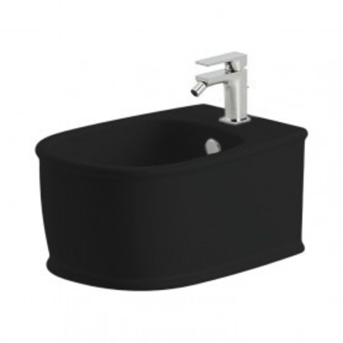 ArtCeram Atelier ATB001 17 00 Биде подвесное, цвет: чёрный