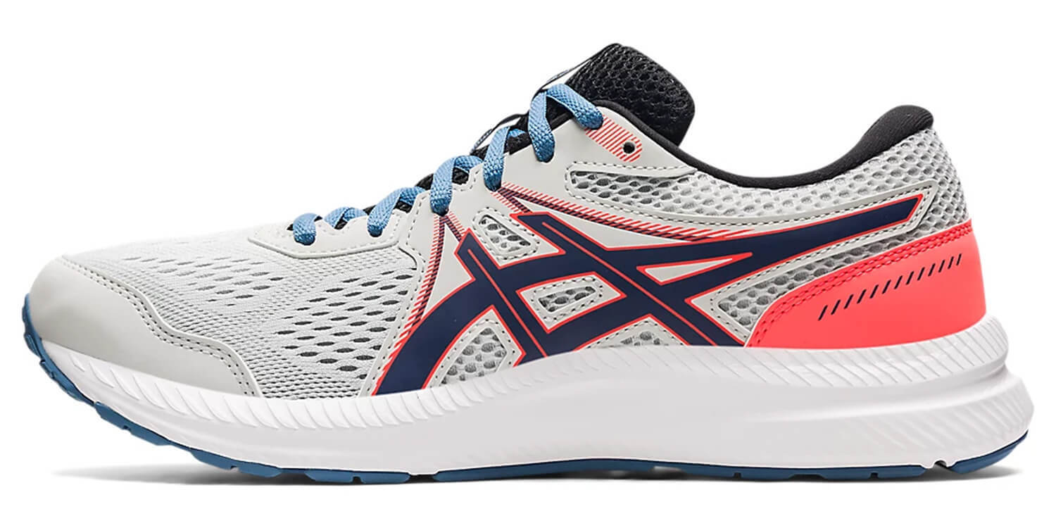 Asics Gel Contend 7 кроссовки беговые мужские белые (РАСПРОДАЖА) - 5