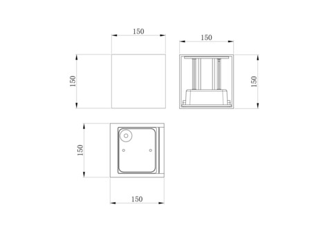 Архитектурная подсветка Outdoor O572WL-L20GR3K