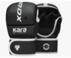 Перчатки MMA RDX Grappling Shooter F6 Plus черн/бел.мат.