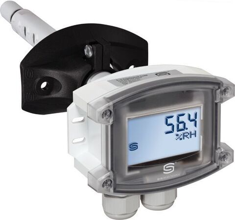 KFTF-MODBUS-T3-LCD канальный датчик влажности и температуры S+S Regeltechnik