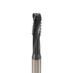Метчик М 8,0х1,25 (Машинный, шахм., винт.) DIN371 HSSE+TiALN 6h R15 C-AZ/2-3P H-Tools 274080EFHT