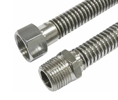 Шланг газовый 1/2 нерж 1,8, гш (сильф.)