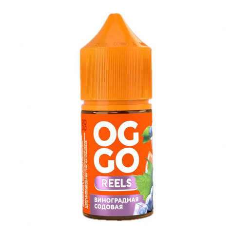 Жидкость OGGO REELS Salt 2% 30 ml - Виноградная Содовая