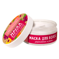 Маска для волос «Укрепление и рост» виноград и персик ТМ Organicum Botanicum