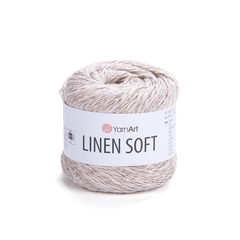 Пряжа YarnArt Linen soft, Бежевый