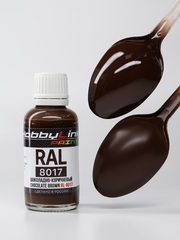 Краска лаковая HobbyLink RAL-8017 Шоколадно-коричневый RL-8017