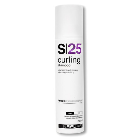 NAPURA Curling S25 Shampoo  Шампунь для вьющихся волос (SLS free) 200 мл купить за 2200&nbsp;руб