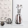 Ваза Black strip vase — фото 6
