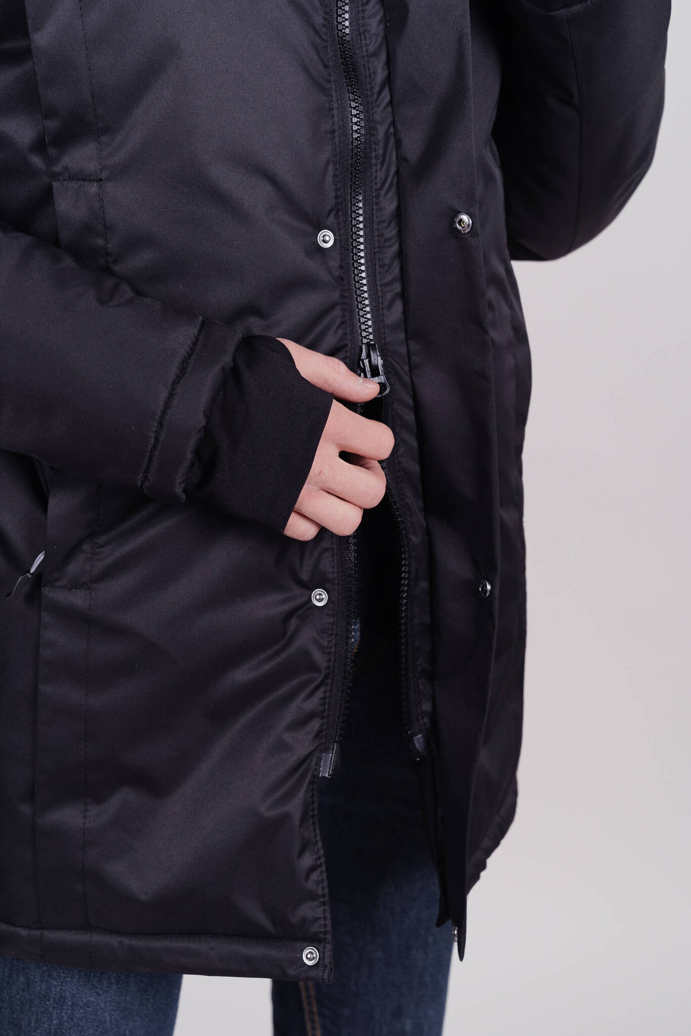 Теплая парка мужская Nordski black - 7