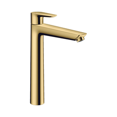 Hansgrohe Talis E 71716990 Смеситель для раковины-чаши (золото глянцевое, с донным клапаном) фото