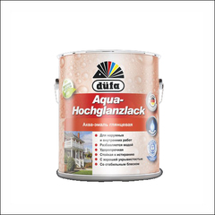 Эмаль глянцевая Dufa AQUA HOCHGLANZLACK (Белый)