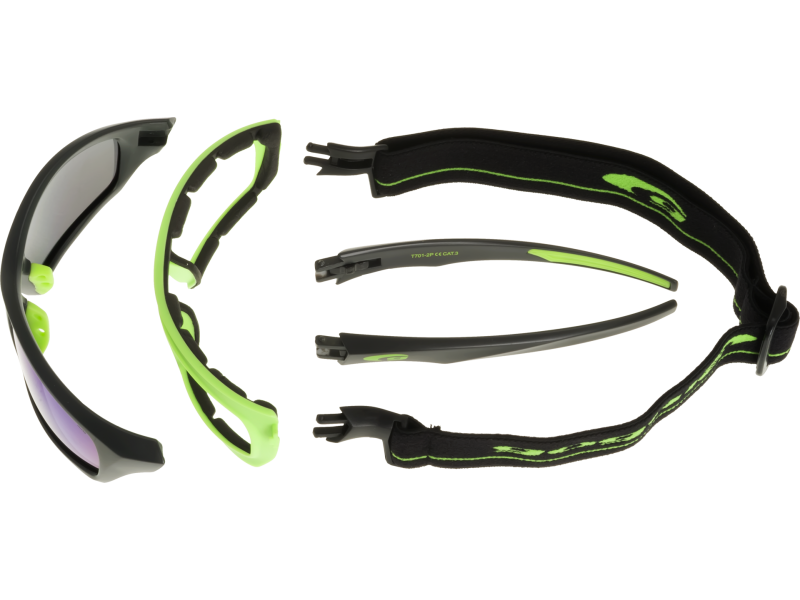 Goggle Kover P спортивные солнцезащитные очки matt gray - 2