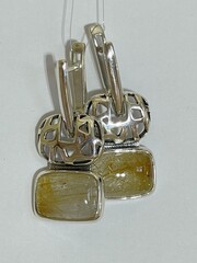 Эссо (серьги из серебра)