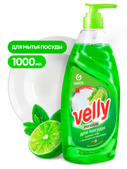 БХ Средство для мытья посуды Grass Velly Premium Лайм и мята (1000мл)