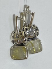 Эссо (серьги из серебра)