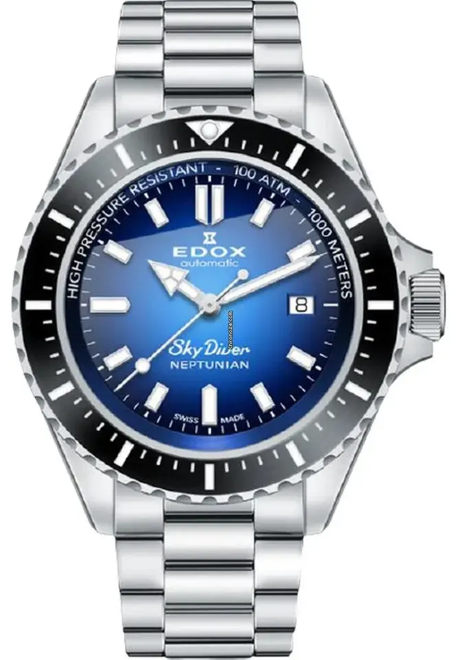 Часы мужские EDOX 80120 3NM BUIDN Neptunian