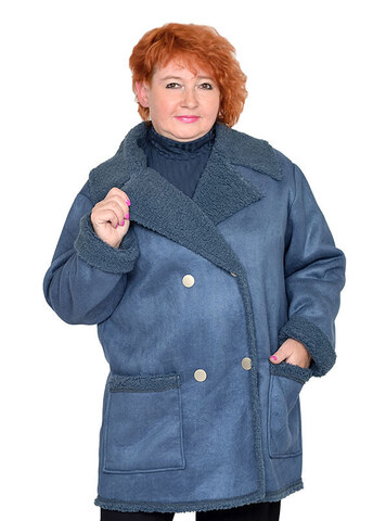 Куртка из экозамши Тайфун