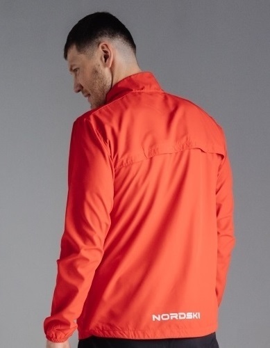Nordski Motion Run беговой костюм мужской Navy-Red - 3