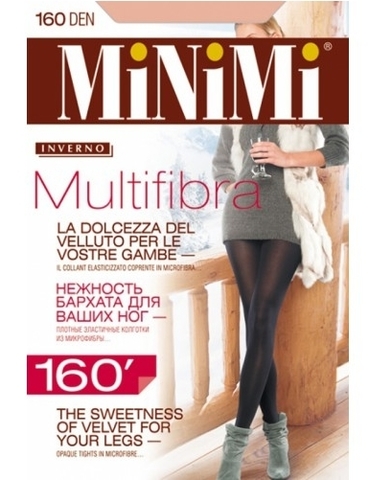 Multifibra 160 колготки nero 2 (Minimi)