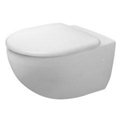 Duravit Architec 2572090000 Унитаз подвесной безободковый, с вертикальным смывом, вкл. крепление Durafix 365 x 575 мм фото