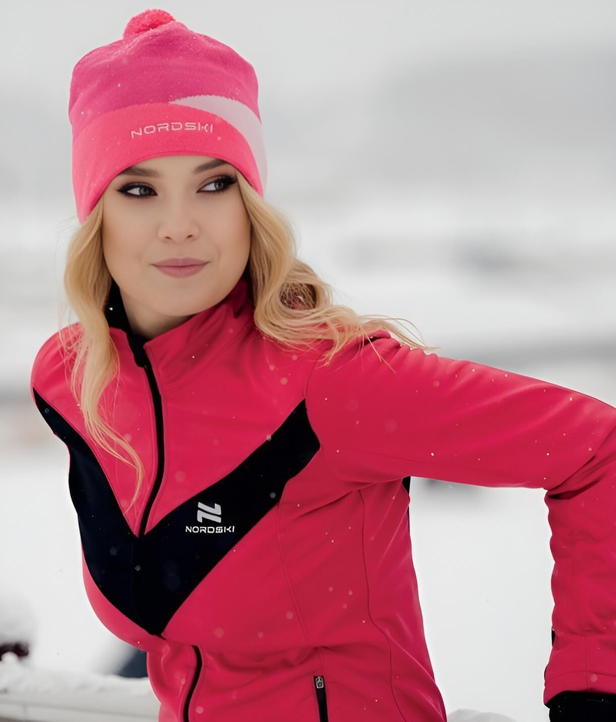 Nordski Base Active утепленный разминочный костюм женский pink - 6