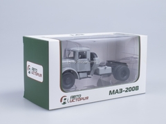 MAZ-200V road tractor gray AutoHistory 1:43
