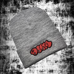 Шапка MF DOOM grey с подворотом