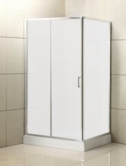 BelBagno Uno UNO-AH-1-100/80-M-CR Душевой уголок прямоугольный, цвет: хром фото