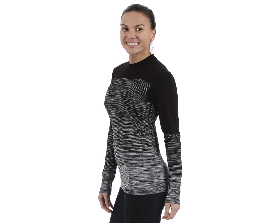 Craft Wool Comfort 2.0 терморубашка женская черная - 5