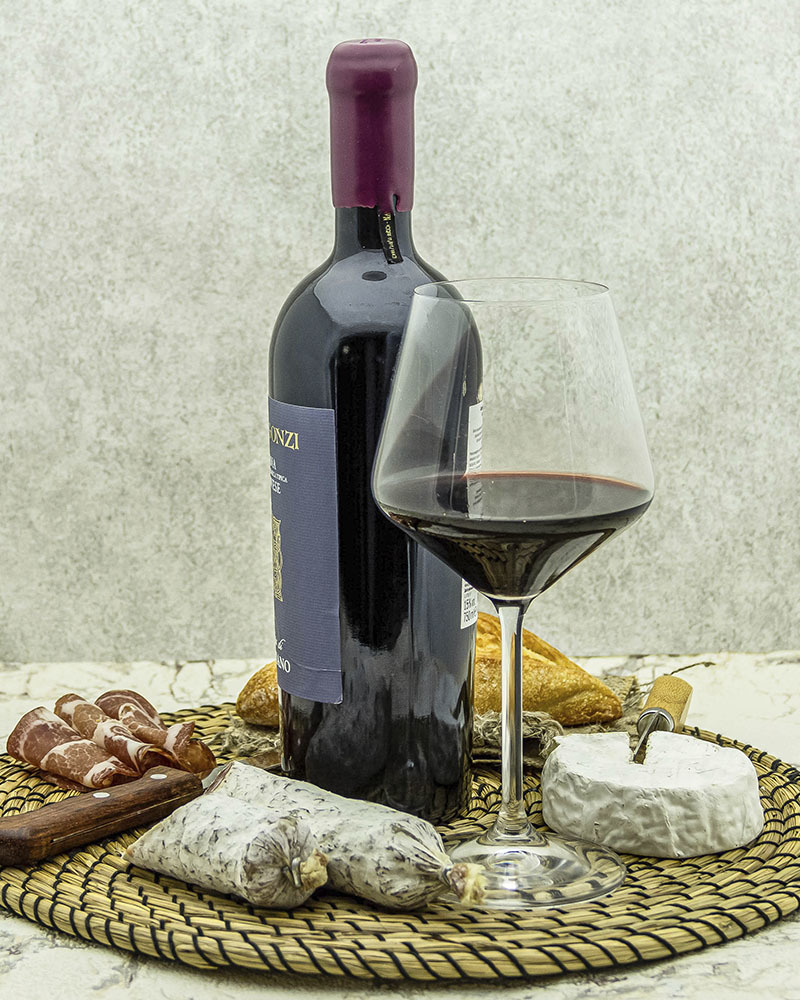 Вино Fattoria di Calappiano Санджовезе Коллегонци Красное Сухое 2015 г.у. 15,0% 0,75 л, Италия