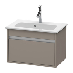 Duravit Ketho KT642204343 База под раковину 410x600x385, 1 выдв.ящик, цвет Базальт матовый фото