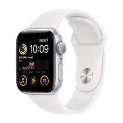 Умные часы Apple Watch SE (2022) GPS, 40mm, Aluminium Case with Sport Band M/L, Silver (Серебристый)