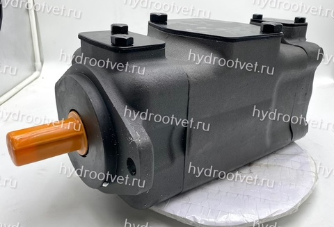 Фото 4535V60A35-01** - Пластинчатый нерегулируемый двухпоточный насос серии 4535V с рабочим объемом 193+112см3