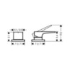 Hansgrohe Metropol 74548000 Смеситель на борт ванны на 2 отверстия