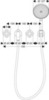 Axor Citterio 39447000 Смеситель для ванны