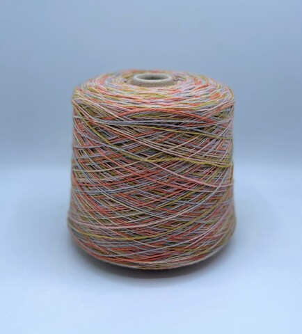 Бобинная пряжа  (пр.Италия),art-Settanta 2/900 450м/100гр, 80%Меринос 20%Полиамид, цвет-Сентябрь. арт-21958