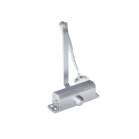Доводчик DOORLOCK DL70 2/3/4 (до 90кг) серебро